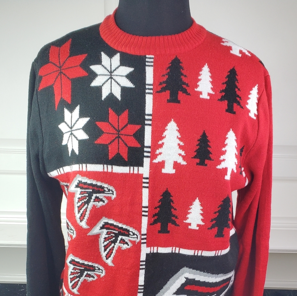 NFL ATLANTA FALCONS HOLIDAY SWEATER